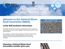 Tablet Screenshot of nbba.org.uk